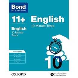 Bond 11+: English 10 Minute Tests: 11+-12+ years by Bond 11+ Book  Fast