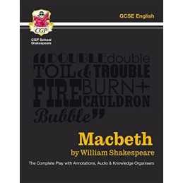 Grade 9-1 GCSE English Macbeth - The Complet... by William Shakespeare Paperback