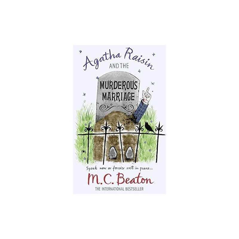 Agatha Raisin and the Murderous Marriage by M.C. Beaton Paperback Book