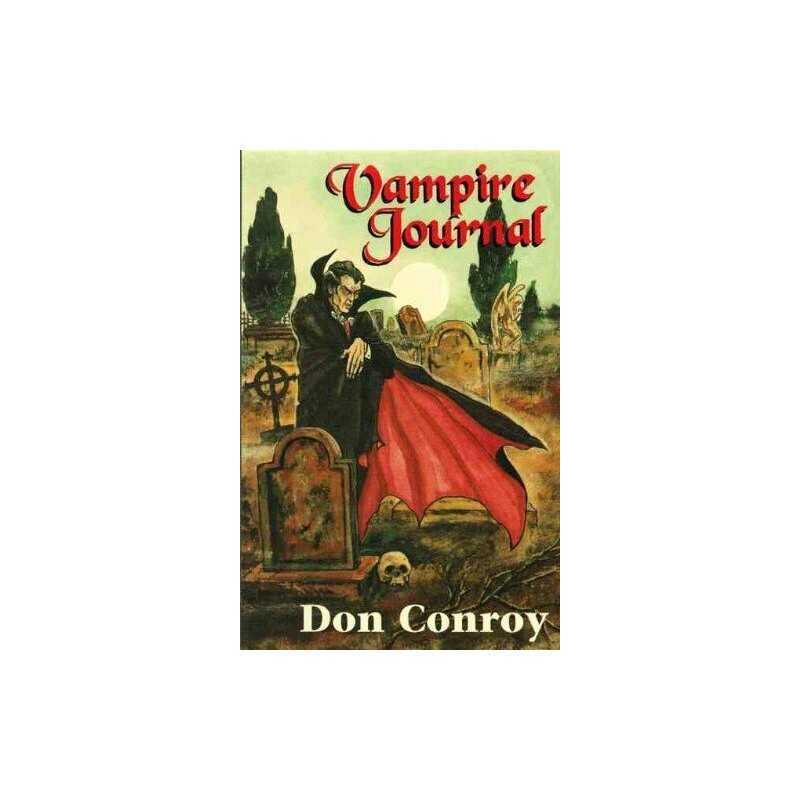 Vampire Journal by Conroy, Don Paperback Book