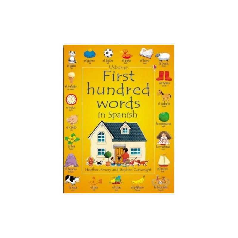 First 100 Words in Spanish (First Hundred Words) by Amery, Heather Paperback The