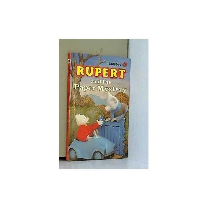 Rupert And the Paper Mystery (Rupert Bear) by Hately, David Paperback Book The