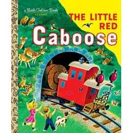The Little Red Caboose (Little Golden Book) by Marian Potter Hardback Book The