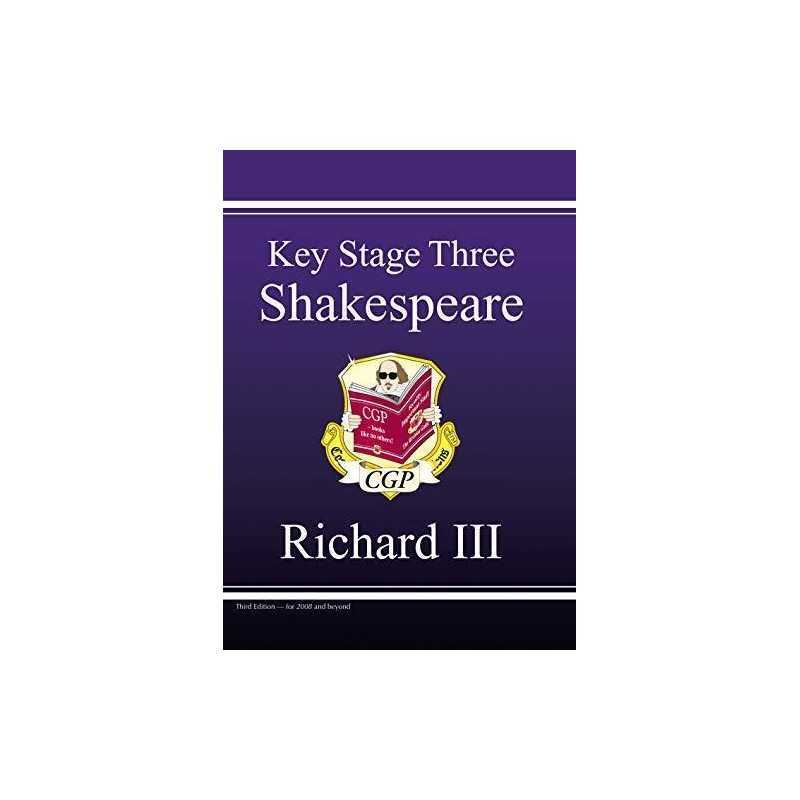 KS3 English Shakespeare Test Guide - Richard III (CGP ... by CGP Books Paperback