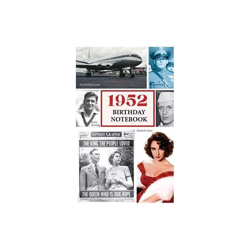 1952 Birthday Notebook: a great alt..., Publishing, Mon