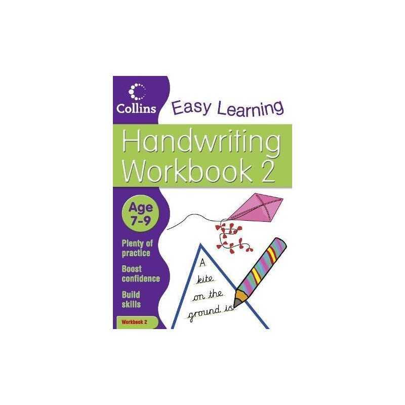 Handwriting Age 7-9 Workbook 2 by Collins Easy Learning Paperback Book