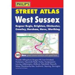 Philips Street Atlas West Sussex: Pocket Edition ... by Philips Maps Paperback