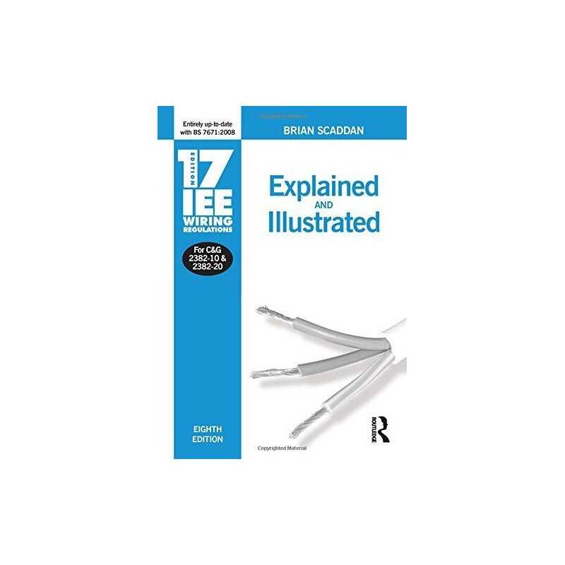 17th Edition IEE Wiring Regulations: Explained & ... by Scaddan, Brian Paperback