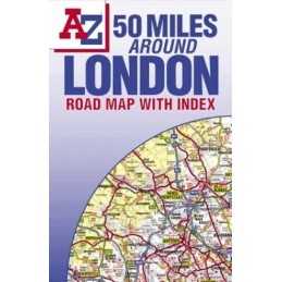 50 Miles Around London, Geographers A-Z Map Company