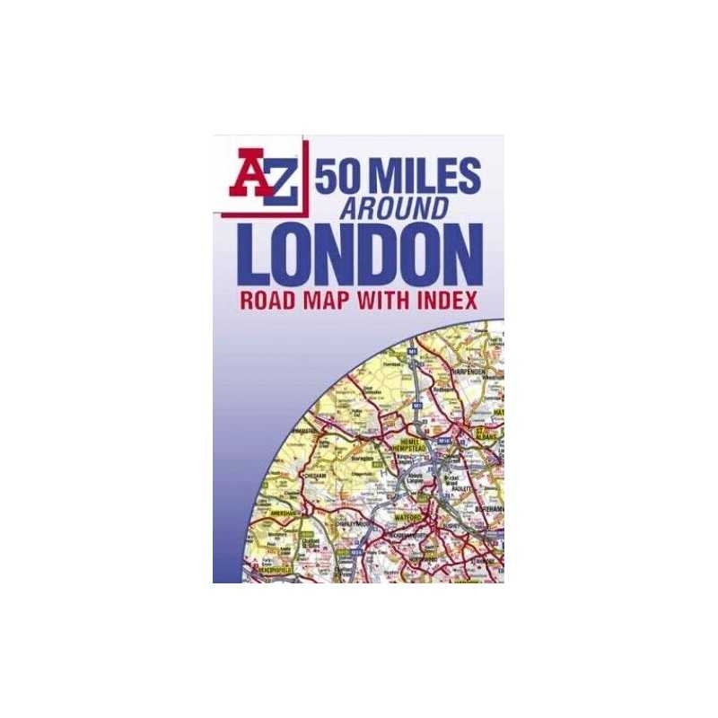 50 Miles Around London, Geographers A-Z Map Company