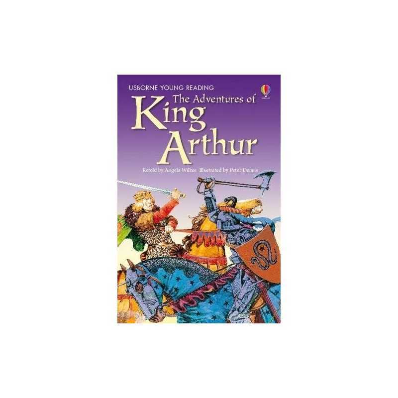 The Adventures of King Arthur (Young Reading) by Wilkes, Angela Paperback Book