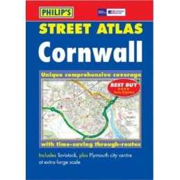 Street Atlas Cornwall by Anon. Spiral bound Book