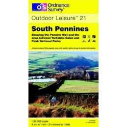 South Pennines (Outdoor Leisure Maps) by Ordnance Survey Sheet map, folded Book