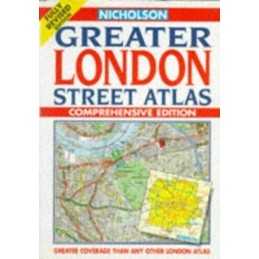 Nicholson Greater London Street Atlas: Comprehensive E... by Nicholson Paperback