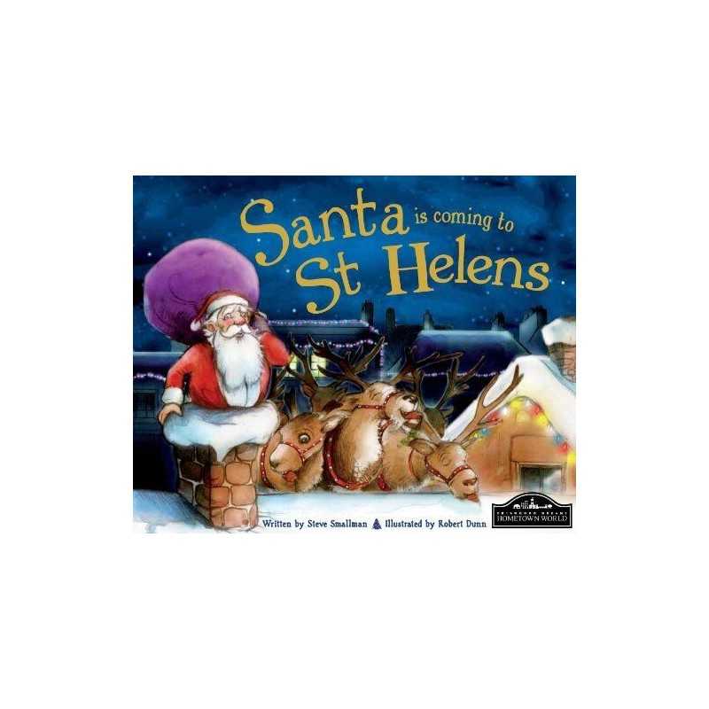 Santa is coming to St Helens by Steve Smallman Book