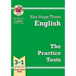 KS3 English Practice Tests (CGP KS3 Practice Papers) by CGP Books Paperback The