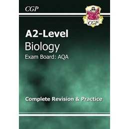 A2-Level Biology AQA Revision Guide by CGP Books Paperback Book  Fast