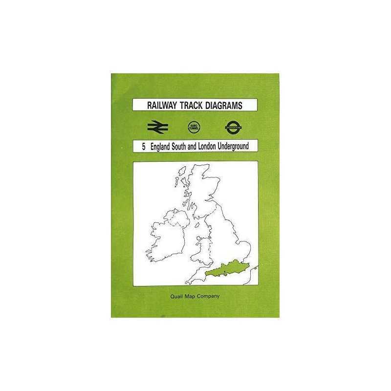 England South and London Underground (No. 5) (Railwa... by Yonge, John Paperback