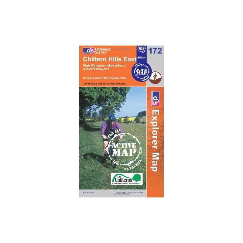 Chiltern Hills East (OS Explorer Ma..., Ordnance Survey