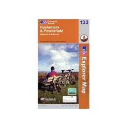 Haslemere & Petersfield OS Explorer Map ... by Ordnance Survey Sheet map, folded