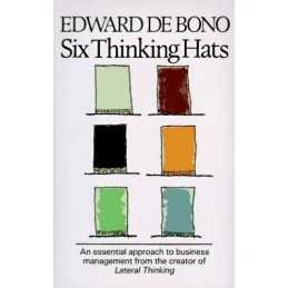 Six Thinking Hats by DE BONO Hardback Book