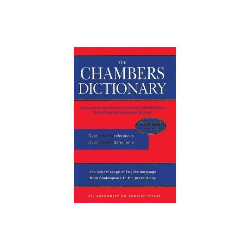 The Chambers Dictionary by Schwarz, Catherine E Hardback Book  Fast