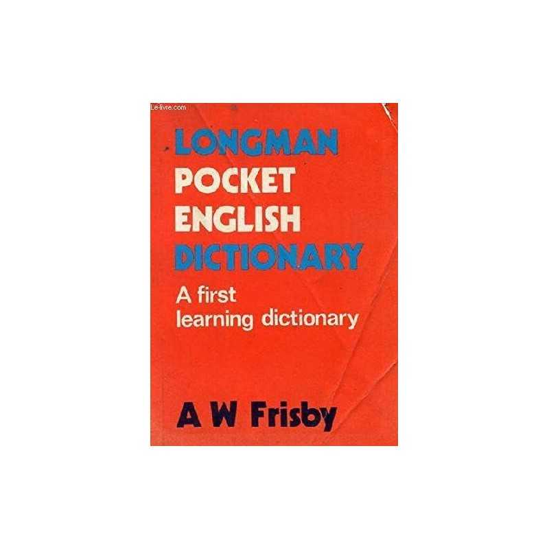Longman Pocket English Dictionary Paperback Book