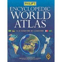 Philips Encyclopedic World Atlas: Country b... by Country by Country ( Hardback
