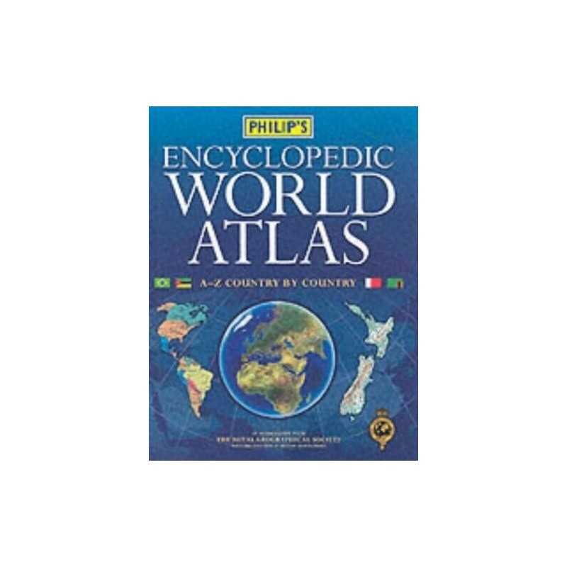Philips Encyclopedic World Atlas: Country b... by Country by Country ( Hardback
