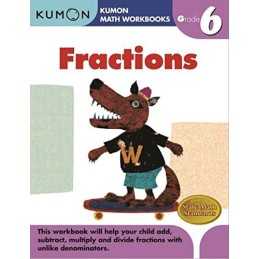 Grade 6 Fractions (Kumon Math Workbooks) by Kumon Book