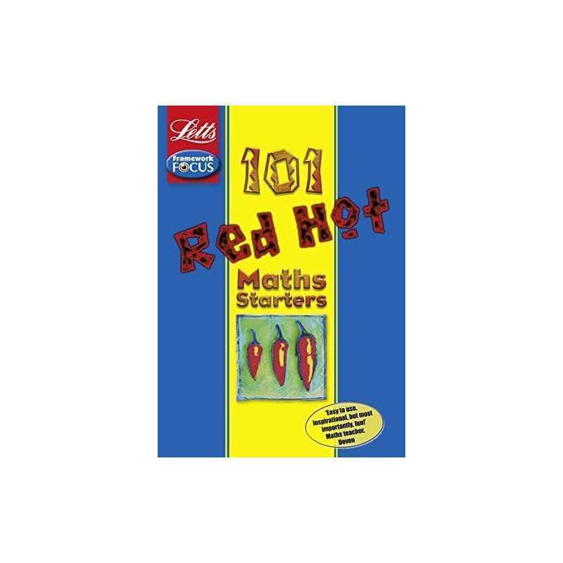 Letts Red Hot Starters - Maths (Letts 101 Red Hot S..., Stahl, Kathryn Paperback