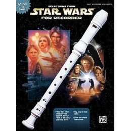 Selections from Star Wars for Recorder: Book Only (Music Is... by Williams, John