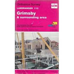 Landranger Maps: Grimsby and Surrounding... by Ordnance Survey Sheet map, folded