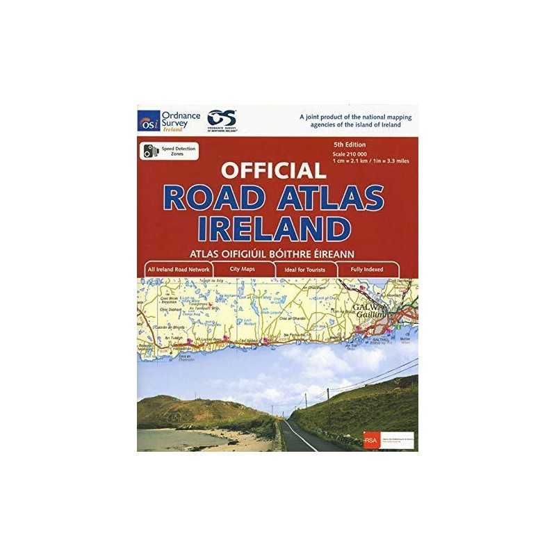 Official Road Atlas Ireland (Irish Maps, Atlases and ... by Ordnance Survey Irel