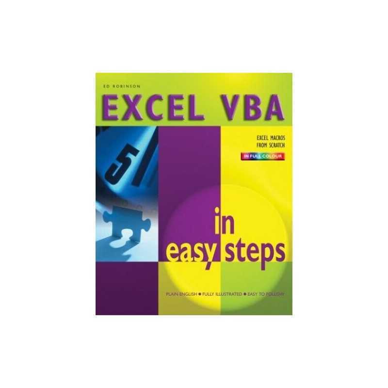 Learn To Program In Excel Vba In Easy Steps, C... by Robinson, Patrick Paperback