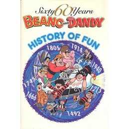 The Beano and The Dandy - History of Fun (60 Sixty Years Series) Hardback Book