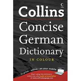 Collins Concise - Collins Concise German Dictionary by . Hardback Book
