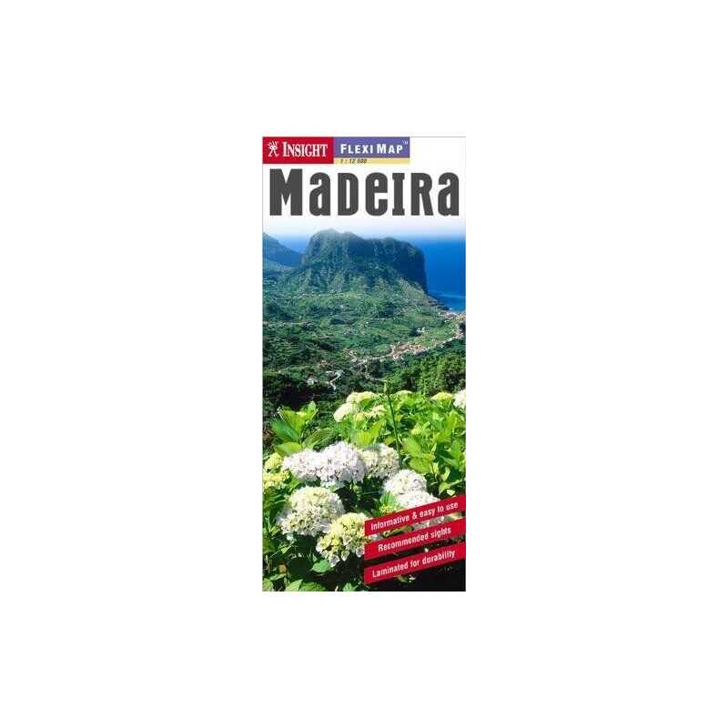 Insight Flexi Map: Madeira (Insight... by APA Publications Lim Sheet map, folded