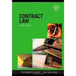 Contract Lawcards (Law Cards) by Routledge Paperback Book