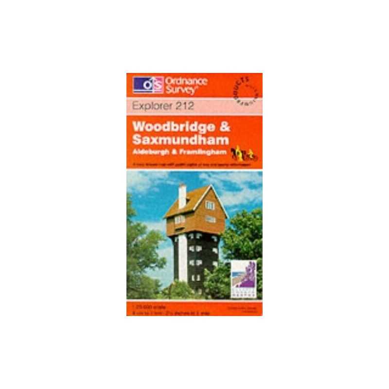 Woodbridge and Saxmundham: Sheet 21..., Ordnance Survey