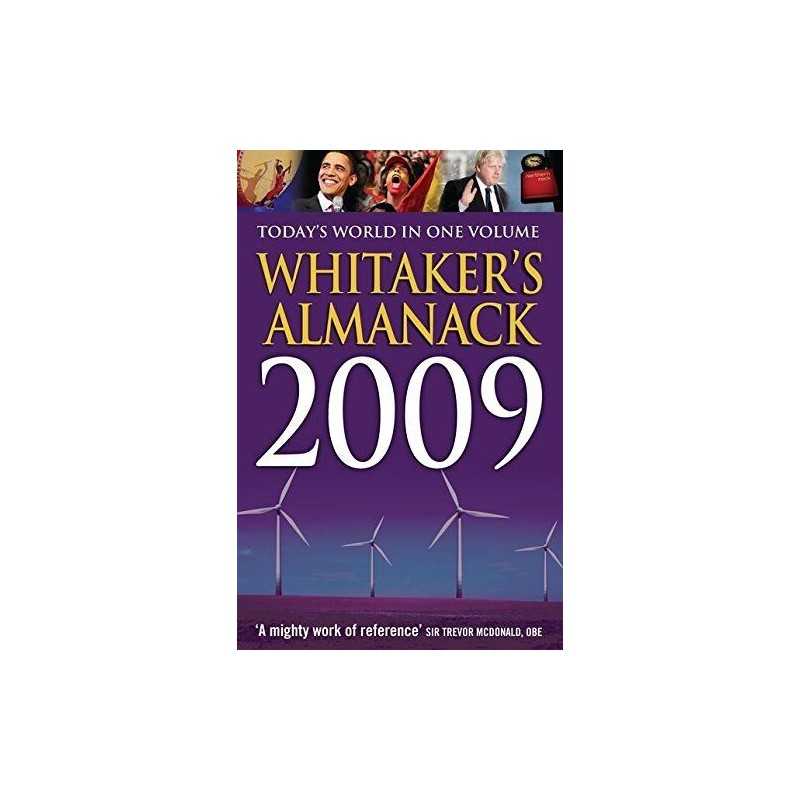 Whitakers Almanack 2009 (Whitakers) Hardback Book
