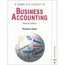 A Complete Course in Business Accounting by Giles, Richard Paperback Book The