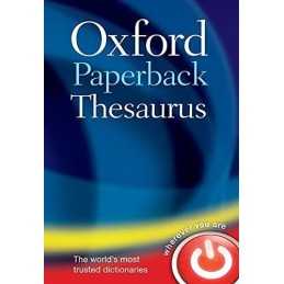 Oxford Paperback Thesaurus by Oxford Languages Book