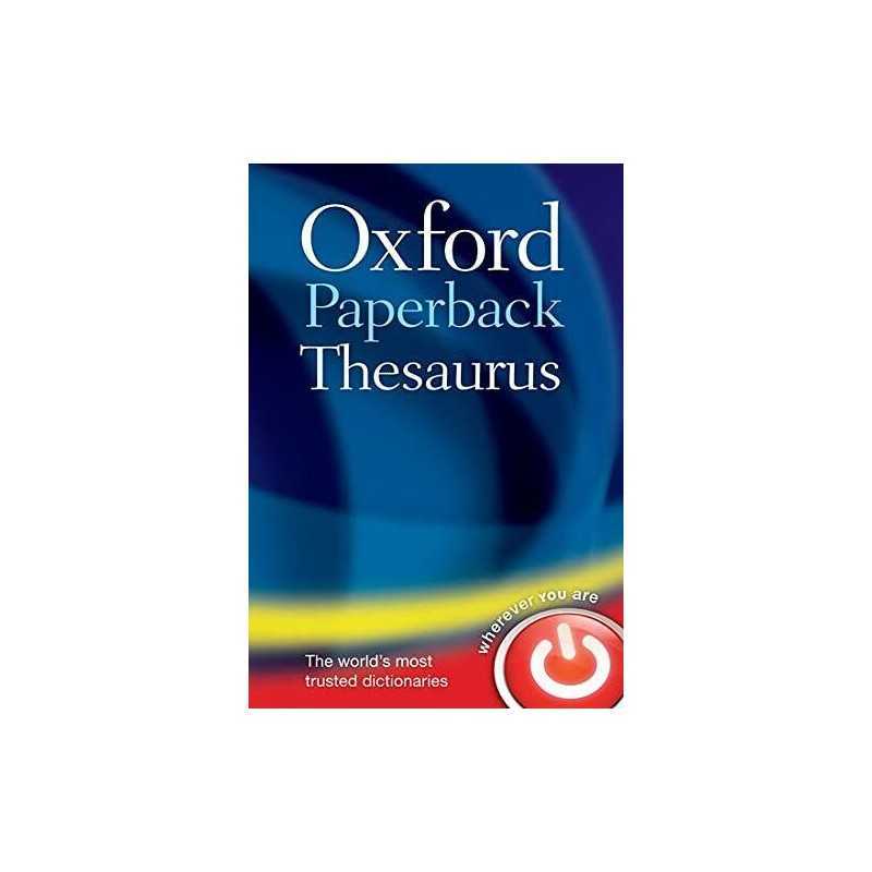 Oxford Paperback Thesaurus by Oxford Languages Book
