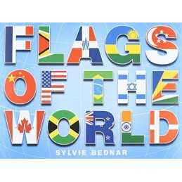 Flags of the World by Sylvie Bednar Hardback Book