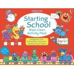Starting School Wipe-Clean Activity Pack by Not Known Book