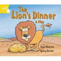 Rigby Star Guided 1 Yellow Level: The Lions Dinne... by Shipton, Paul Paperback