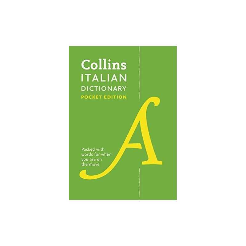 Collins Italian Dictionary Pocket edition: 60,000 tra... by Collins Dictionaries