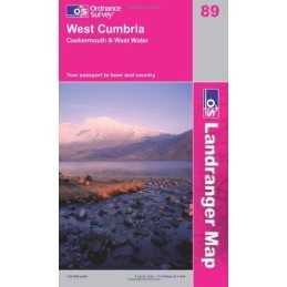 West Cumbria, Cockermouth and Wast Water... by Ordnance Survey Sheet map, folded
