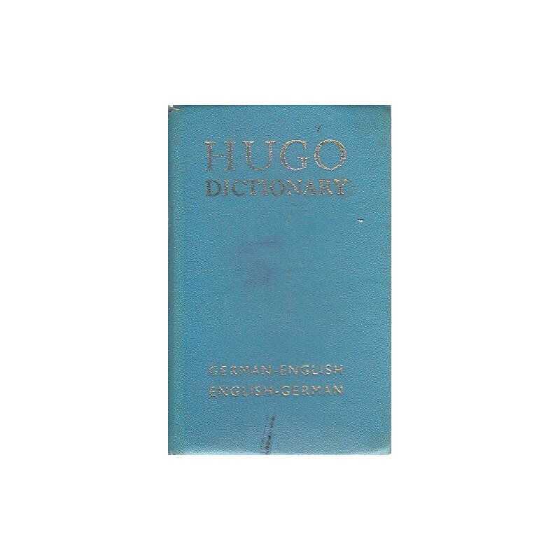 German-English, English-German Dictionary (Pocket dictionary) by Hugo Book The